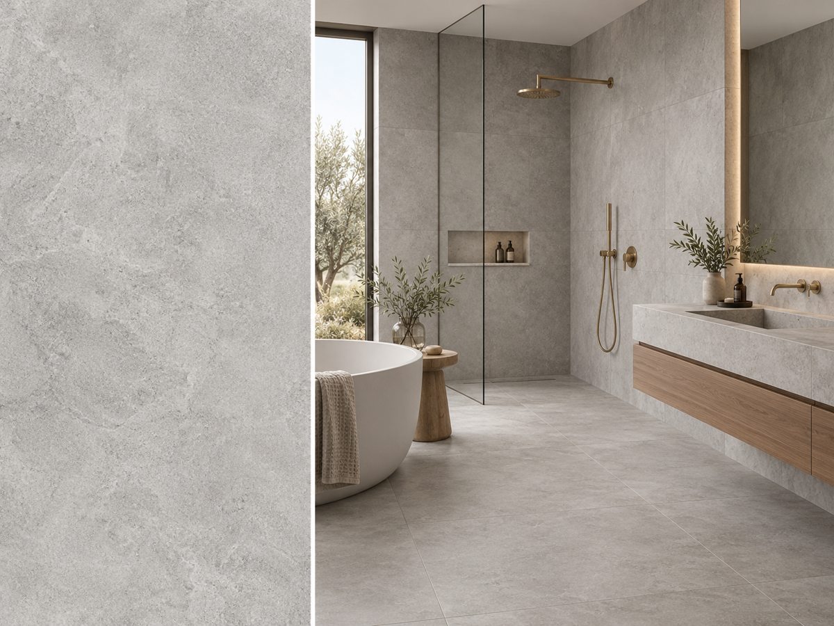 Ivory Ceramic Tiles illustrative design